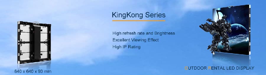 features of kingkong outdoor led screen