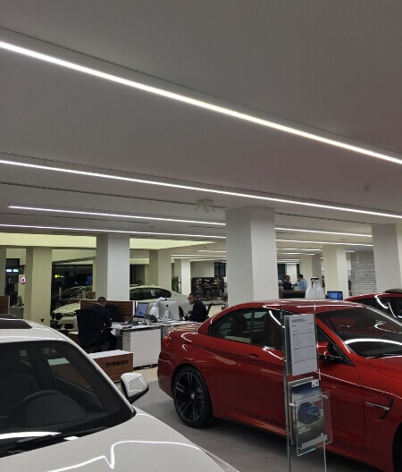 led linear lights for 4s store 