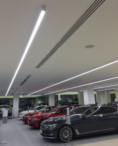 led linear linelights for 4s car store  
