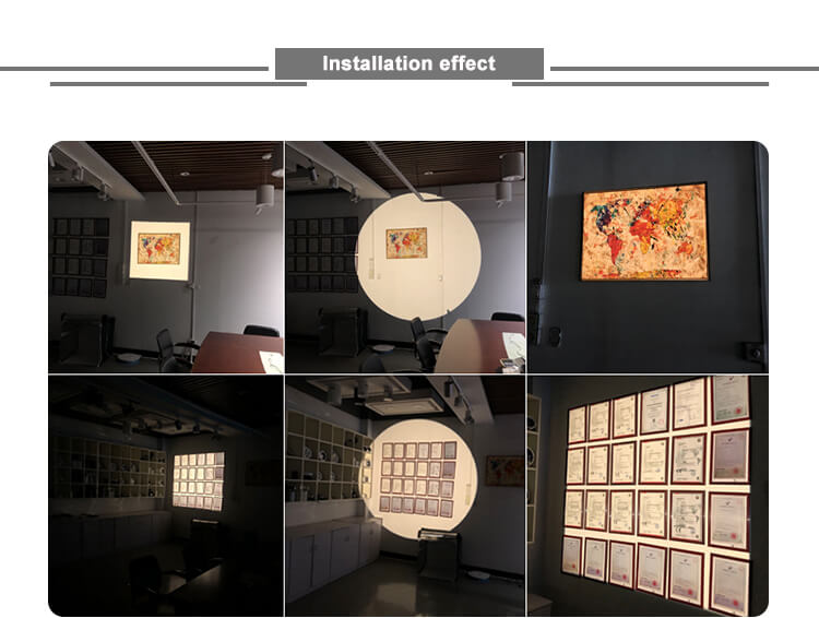led lighting for artwork cct tunable dimmable